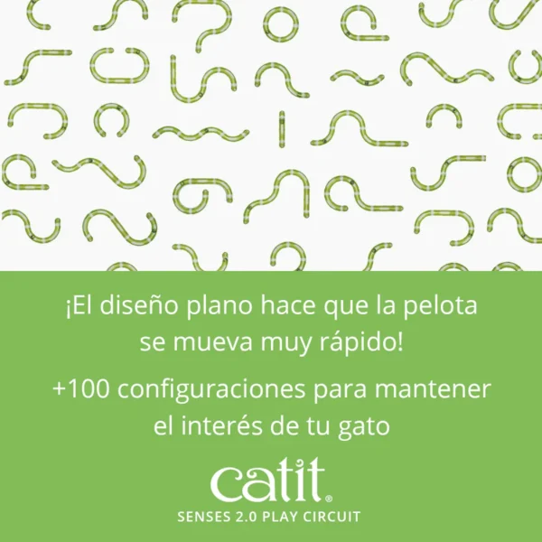 Circuitos con pelota para gatos Catit Senses - Imagen 5