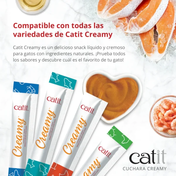 Cuchara para snacks para gatos Catit Creamy - Imagen 3