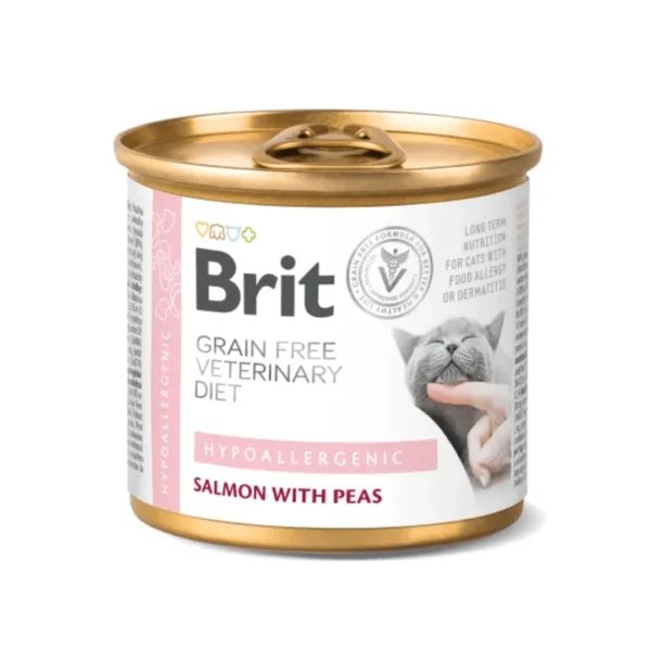 Brit GF Veterinary Diet Gato Latas Hipoalergenico 200 g