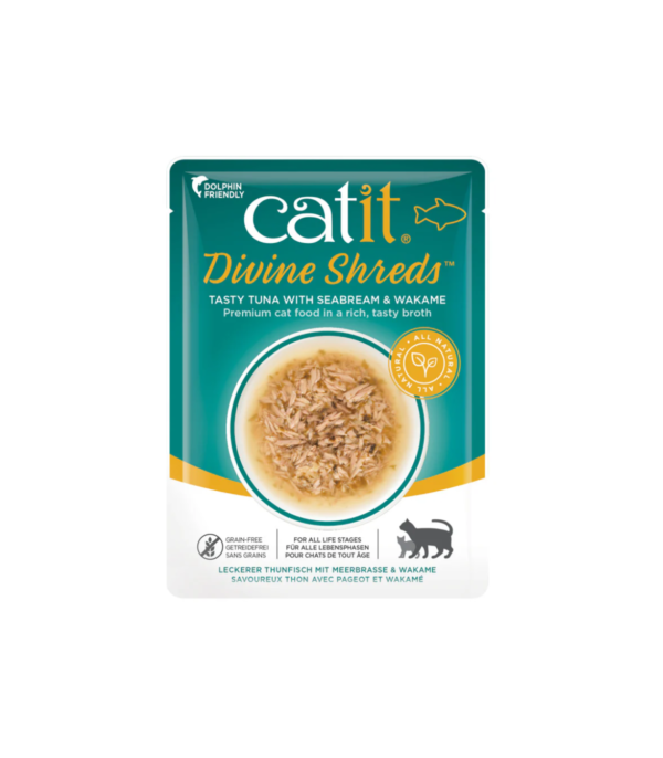 Catit sopa 75gr Atún, besugo y wakame