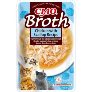 CIAO Broth pollo y vieiras