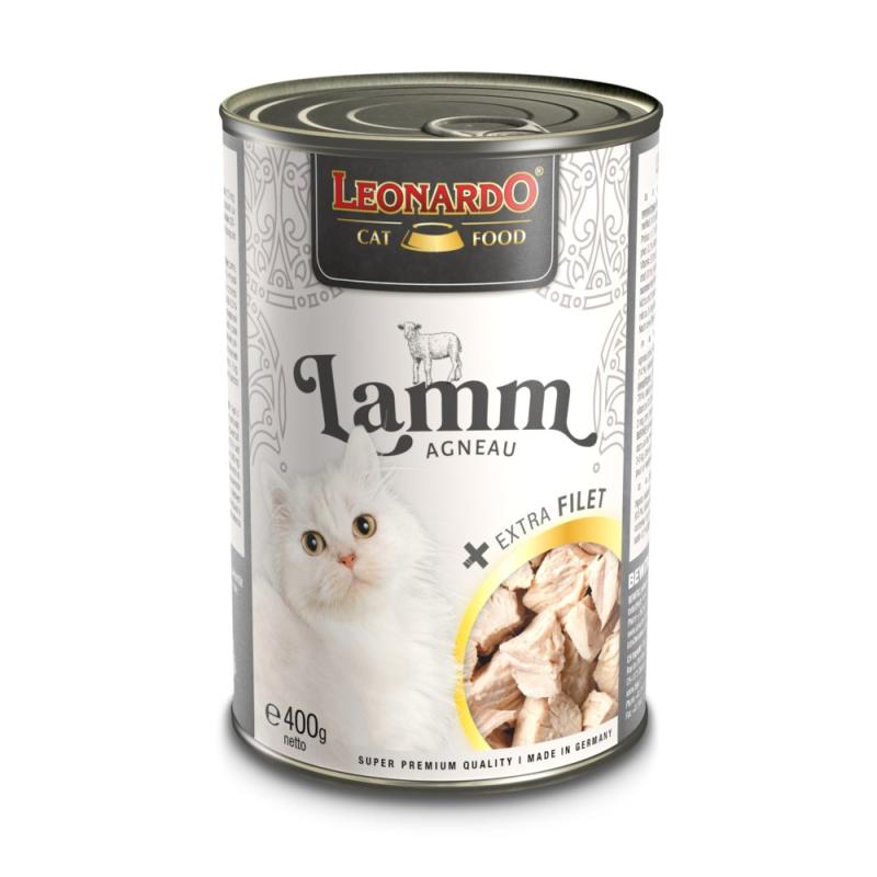 LEONARDO lata cordero 400g