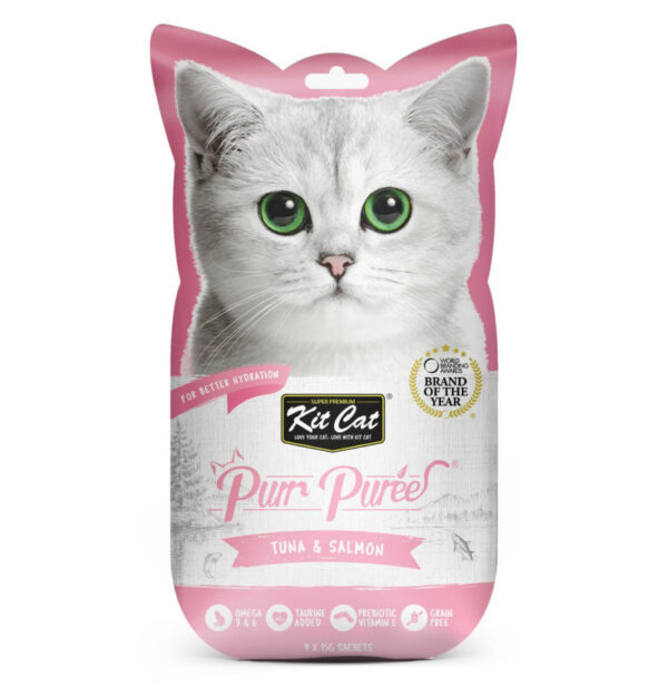 PurrPuree - Atún y Salmón 60g (4x15g)