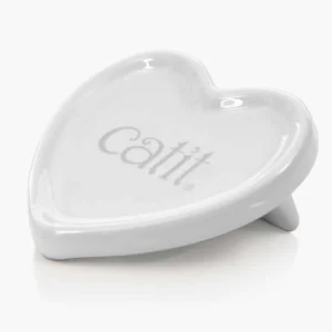 Plato de Corazón Catit Creamy