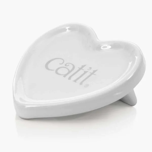 Plato de Corazón Catit Creamy