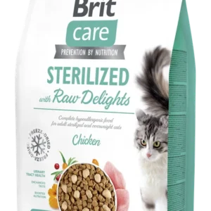 Brit Care Cat Raw Delights Sterilized carne fresca y liofilizado