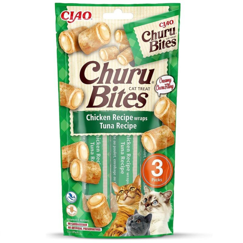 CHURU Bites pollo y atĂșn