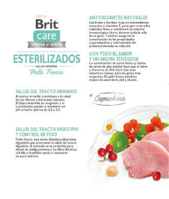 Brit Care Sterilised Salud Urinaria - Imagen 3